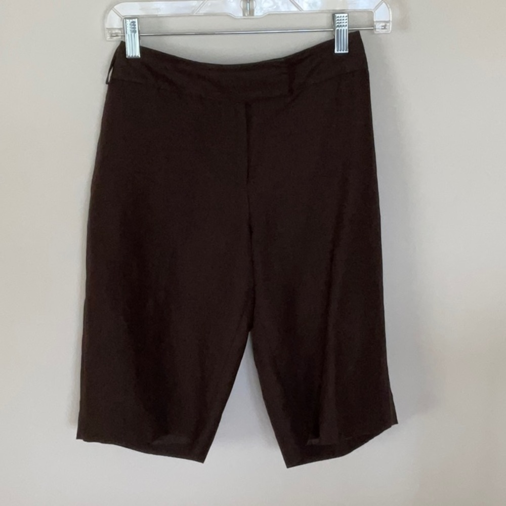 Ann Taylor Loft lined brown shorts. Size 8